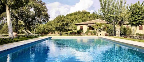 Una piscina climatizada