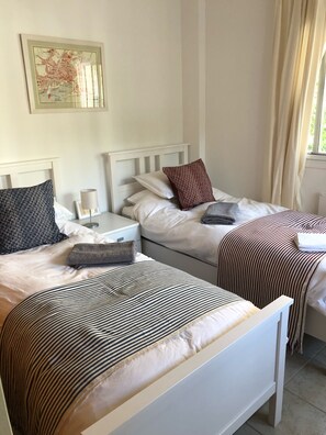 2 bedrooms, in-room safe, iron/ironing board, WiFi