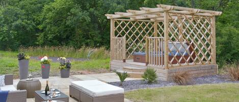 Baignoire à remous extérieure