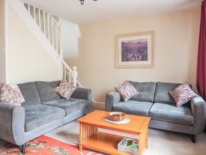 Fireplace - 2 bedroom accommodation in Dolwyddelan, near Betws-y-Coed (Dolwyddelan, near Betws-y-Coed)