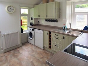 Dishwasher, high chair, freezer