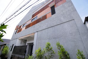 Facciata della struttura