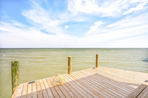 Property grounds - Pet-friendly Mississippi Sound Front home, with private pool (Dauphin Island)