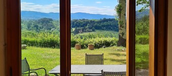 Tuscan Villa with Panoramic View - near Florence, Siena & Arezzo