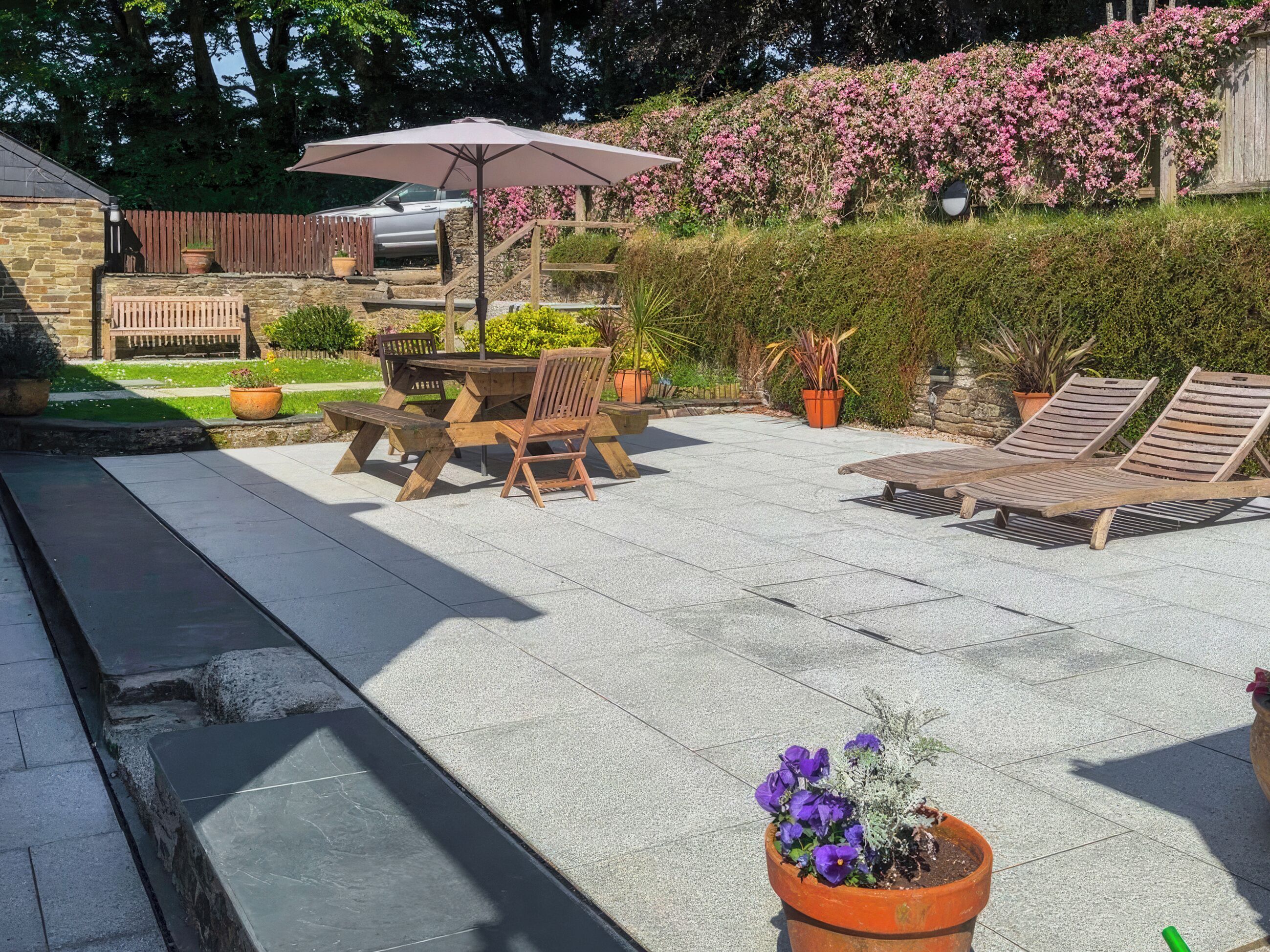 Restauration en plein air