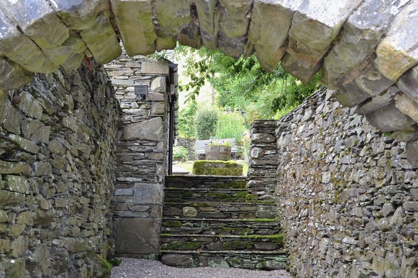 Characterful entrance way to the property | Ingle Neuk Cottage, Bowscale, near Keswick