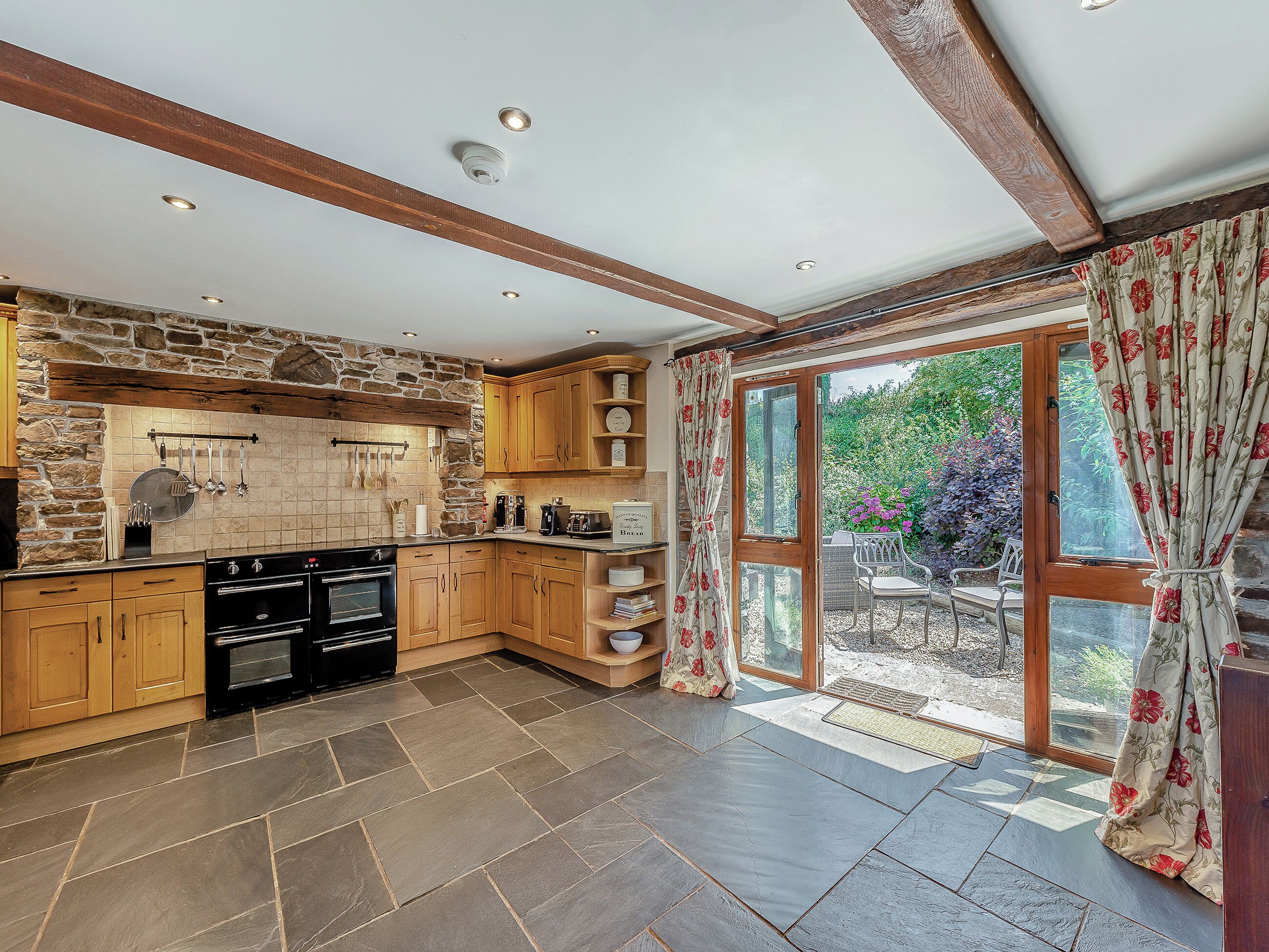 Dishwasher, highchair, cookware/dishes/utensils