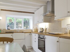 Private kitchen - 2 bedroom accommodation in Birchover, near Matlock (Birchover, near Matlock)