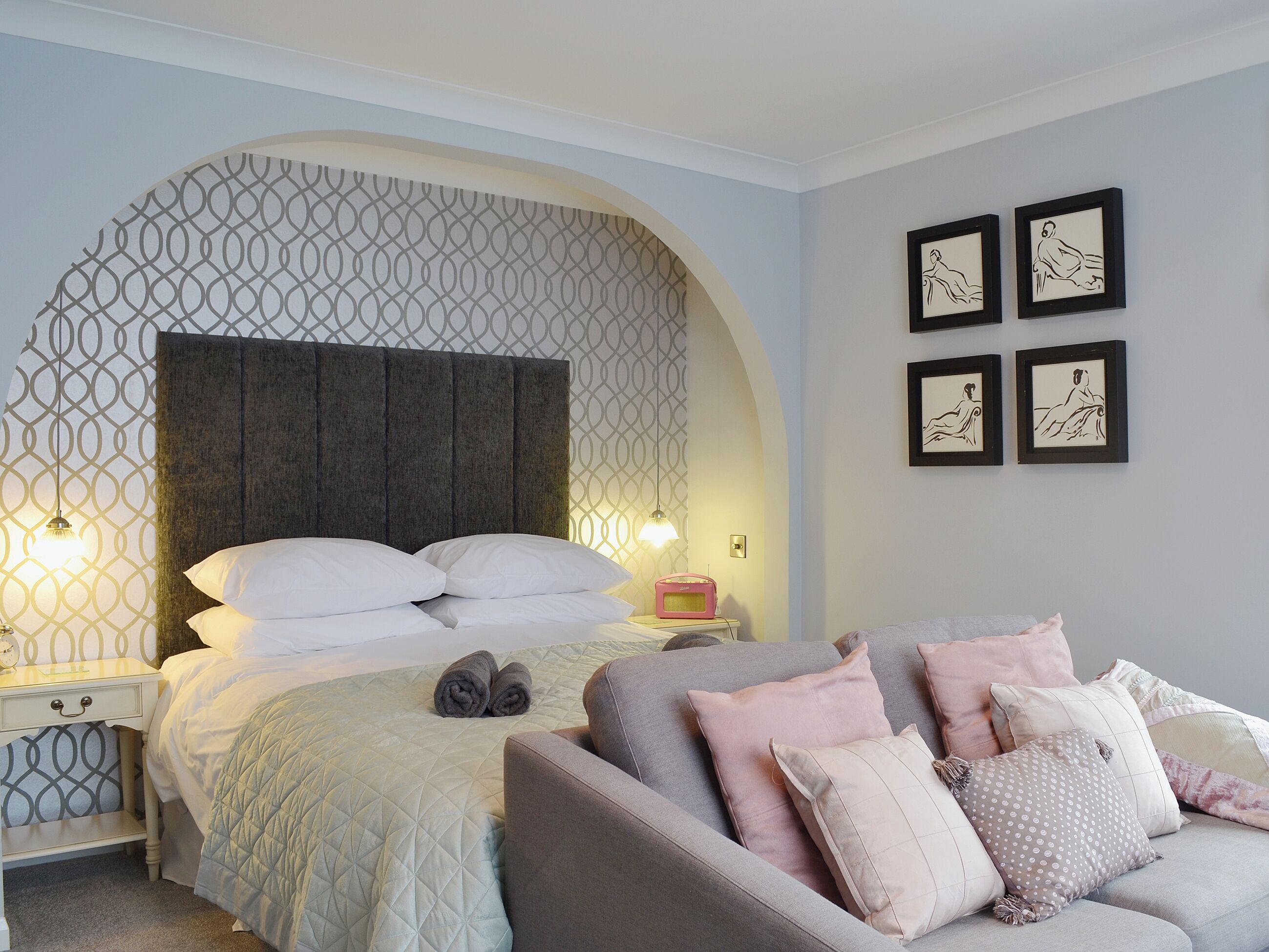 2 Schlafzimmer, kostenloses WLAN, Bettwäsche