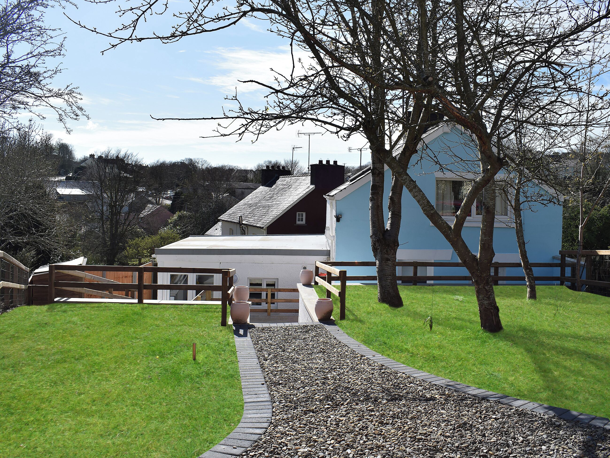 Terrein van de accommodatie