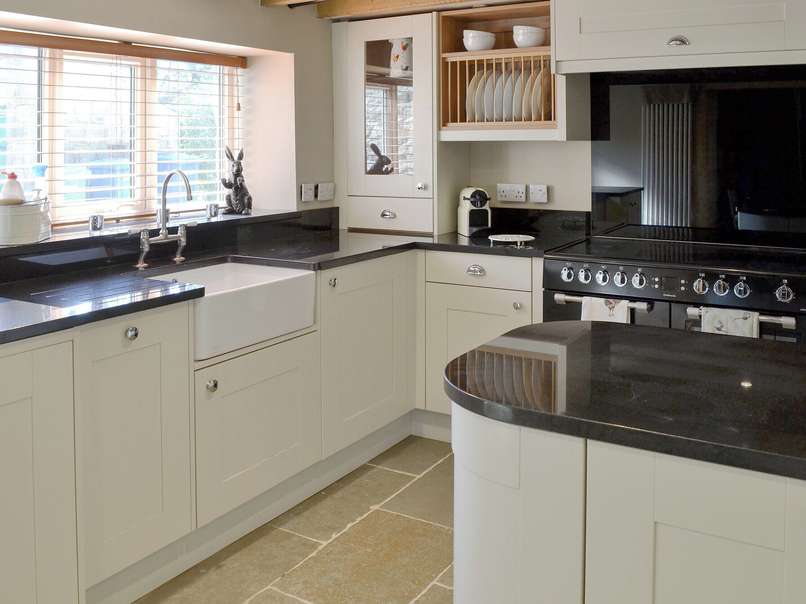 Dishwasher, highchair, cookware/dishes/utensils