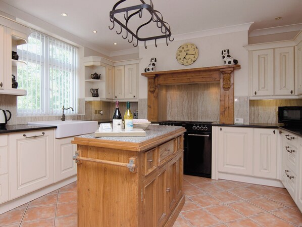 Dishwasher, high chair, cookware/dishes/utensils
