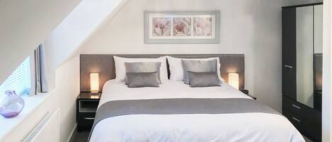 1 Schlafzimmer, kostenloses WLAN, Bettwäsche