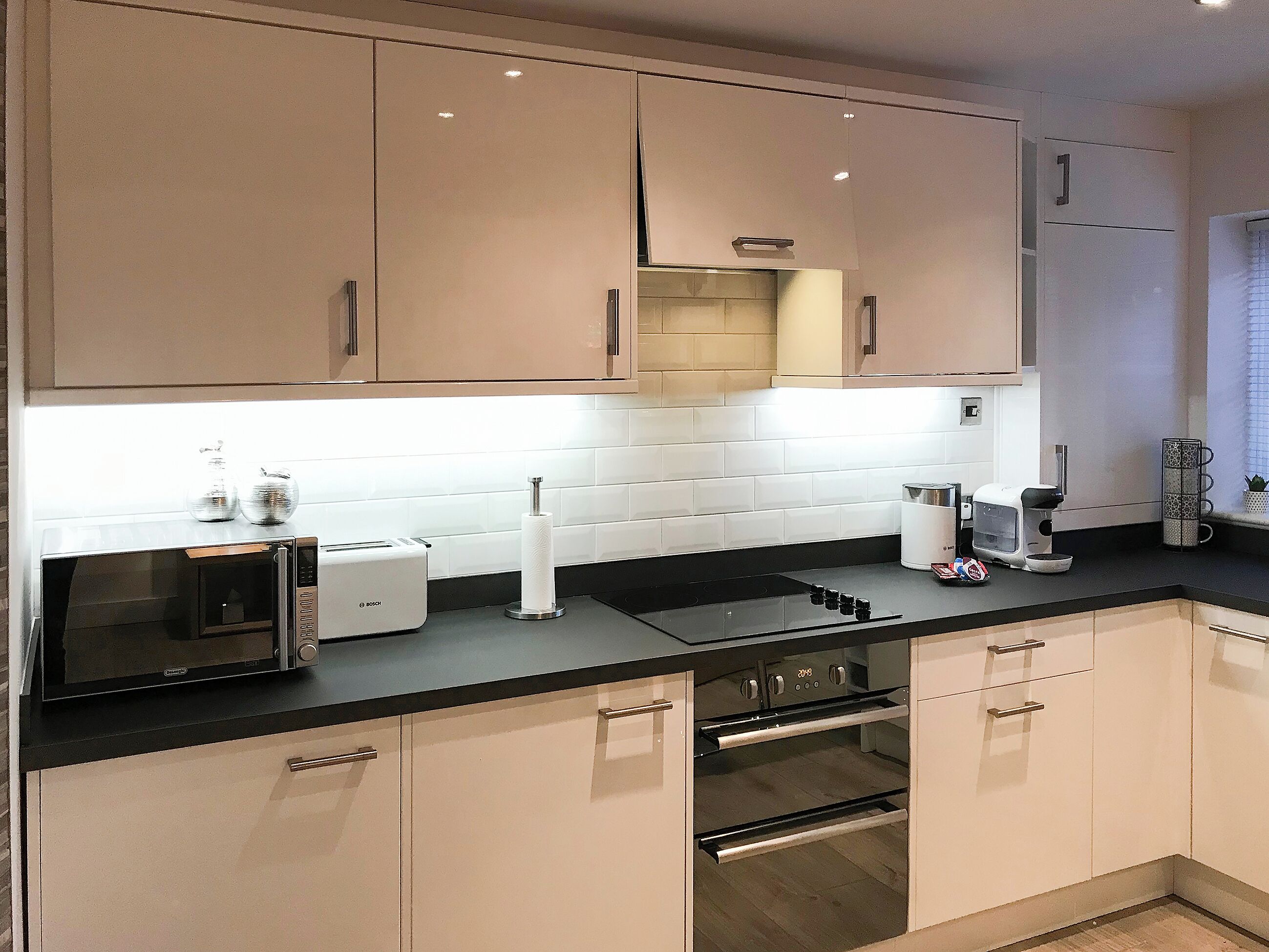 Oven, dishwasher, freezer