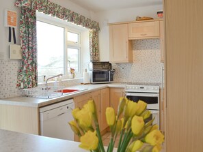 Dishwasher, high chair, cookware/dishes/utensils - 3 bedroom accommodation in Trearddur Bay, near Holyhead (Trearddur Bay, near Holyhead)