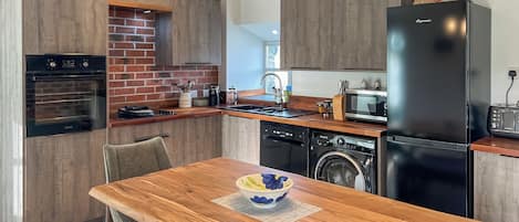 Diskmaskin och barnstol