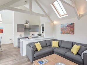 Fernseher, Kamin