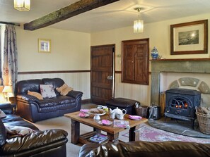 Fireplace - 5 bedroom accommodation in near Painscastle, Hay-on-Wye (near Painscastle, Hay-on-Wye)