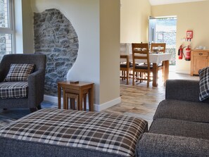 Living area - 2 bedroom accommodation in Cilcennin, near Aberaeron (Cilcennin, near Aberaeron)