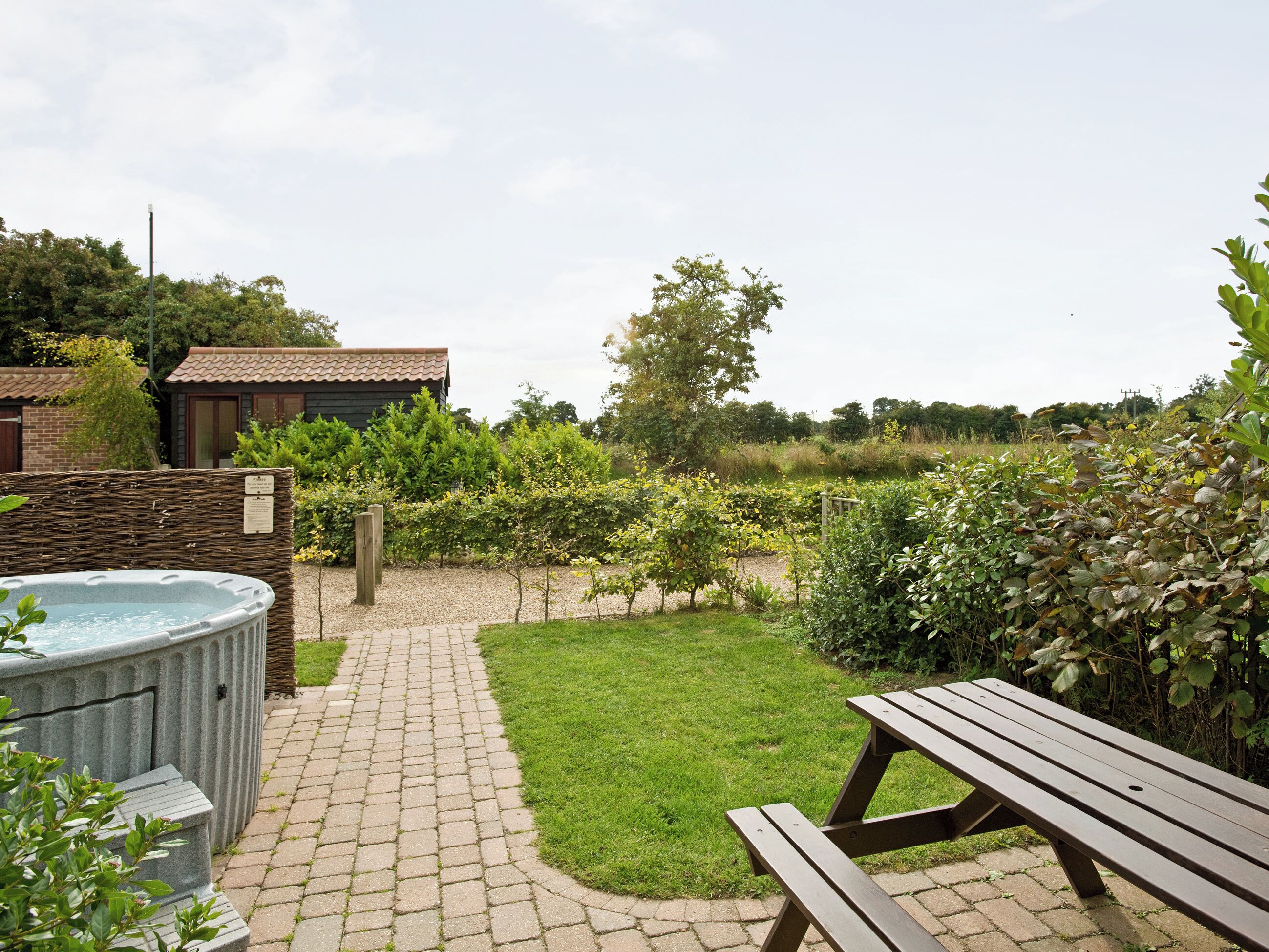 Outdoor spabad