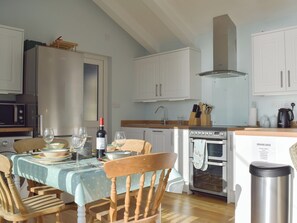 Dishwasher, highchair, cookware/dishes/utensils