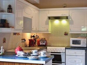 Dishwasher, high chair, cookware/dishes/utensils