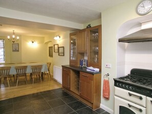 Dishwasher, high chair, cookware/dishes/utensils, freezer - 5 bedroom accommodation in Instow, near Bideford (Instow, near Bideford)