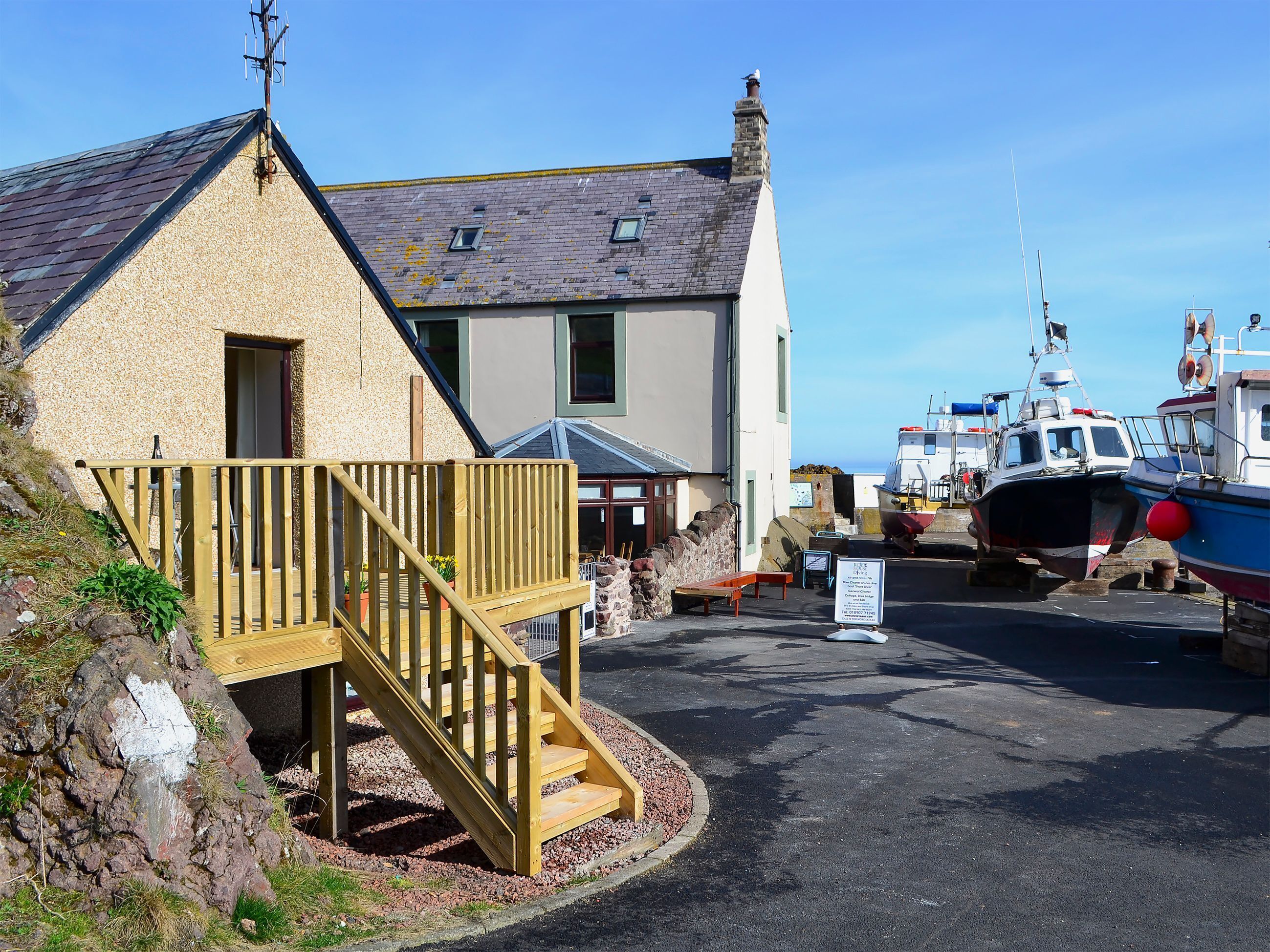 Cosy, compact retreat | Rock Cottage, St Abbs, near Eyemouth