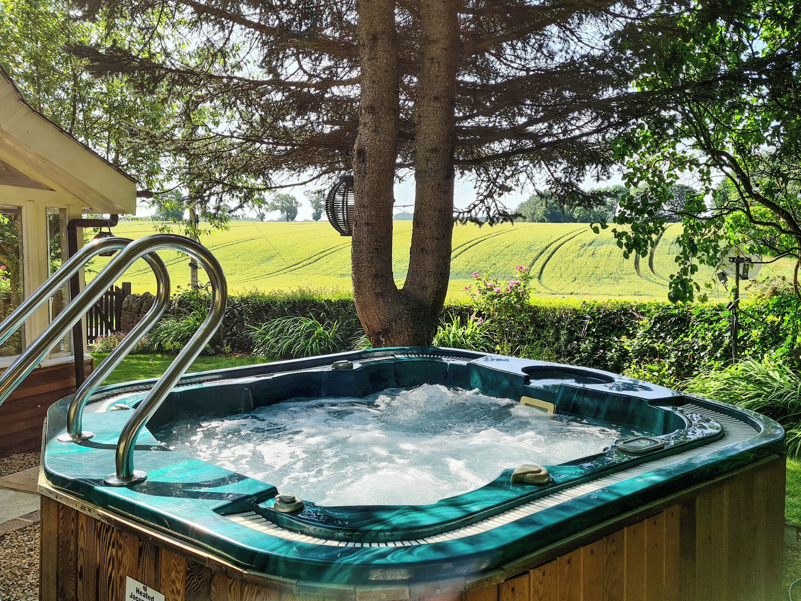 Idromassaggio all'aperto