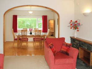 Open aspect from living to dining room | Cobble Rigg, Threlkeld, near Keswick - 3 bedroom accommodation in Threlkeld, near Keswick (Threlkeld, near Keswick)