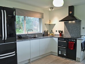Fridge, microwave, dishwasher, highchair