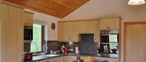 Dishwasher, highchair, cookware/dishes/utensils