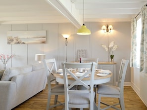 Dining - 2 bedroom accommodation in Rhoscolyn, near Holyhead (Rhoscolyn, near Holyhead)