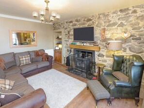 Una chimenea, una consola de videojuegos, Netflix