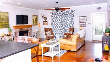 Älytelevisio, takka