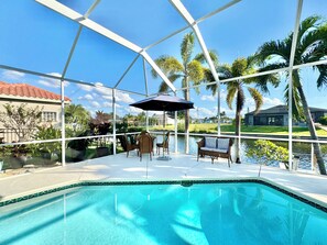 Außenpool, beheizter Pool