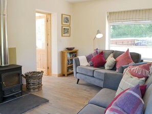 Fireplace - 2 bedroom accommodation in Boreland, near Lockerbie (Boreland, near Lockerbie)