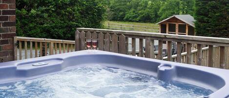 Bain à remous extérieur