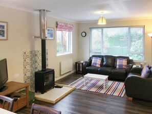 Fireplace - 2 bedroom accommodation in Ardentinny, near Dunoon (Ardentinny, near Dunoon)
