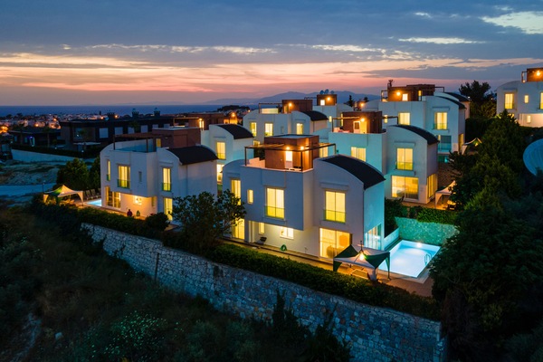 Facciata della struttura