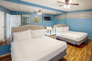 1 bedroom, iron/ironing board, free Internet, bed sheets