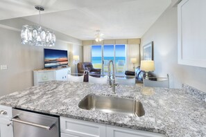 Interior - 1BR Oceanfront w/Balcony &Custom Kitchen@ OceanWalk (Daytona Beach)