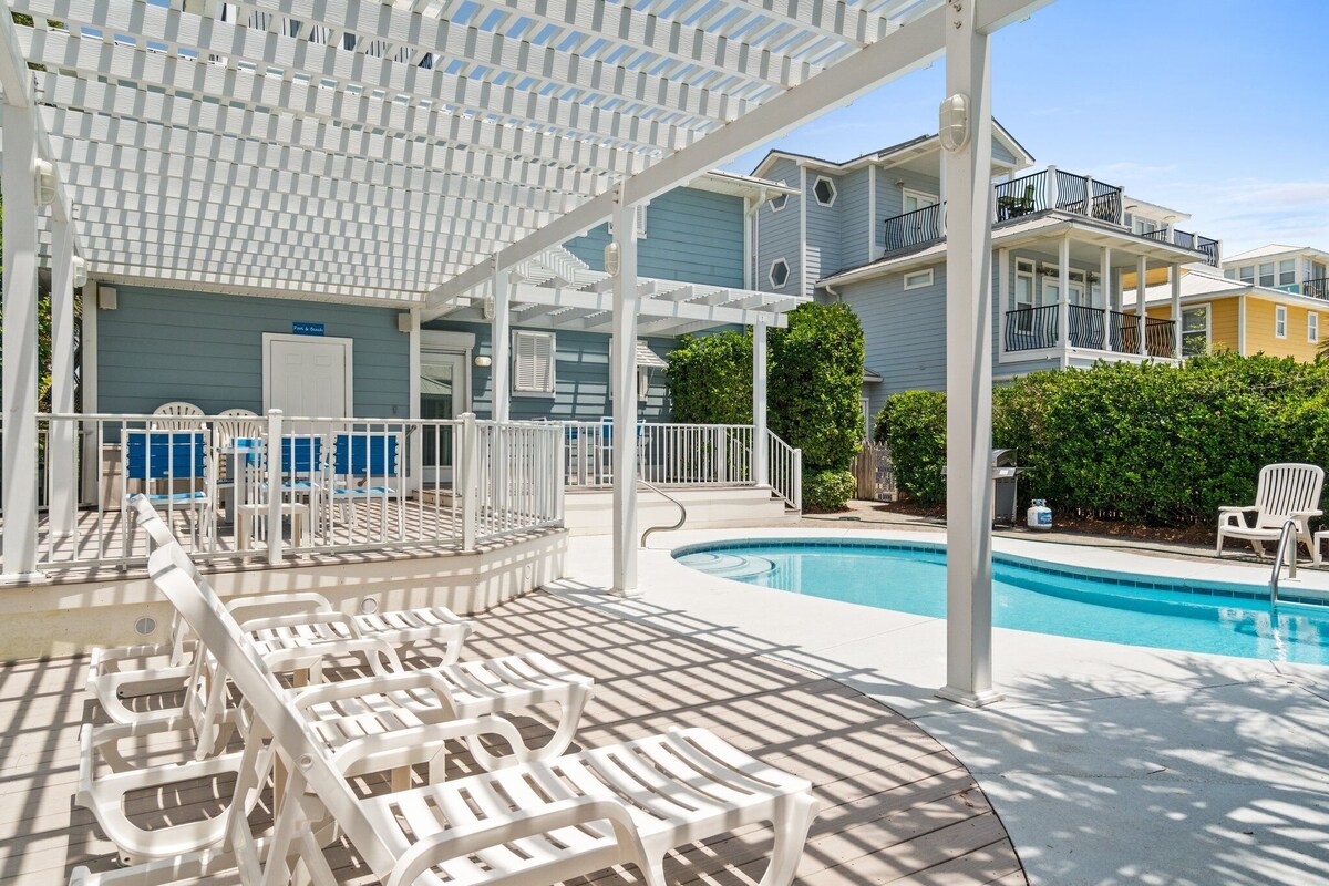 Photo 93 of Pet Friendly! 5 BR/5.5 Bath Luxury~Private Pool~Cabana~Steps to Beach