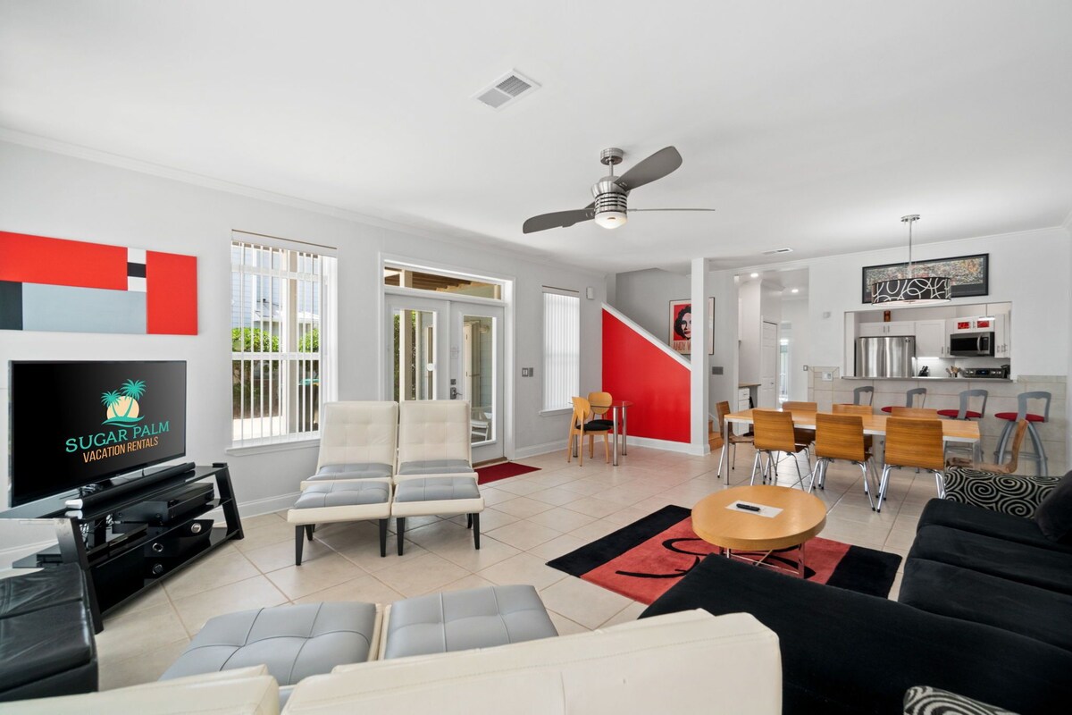Photo 13 of Pet Friendly! 5 BR/5.5 Bath Luxury~Private Pool~Cabana~Steps to Beach
