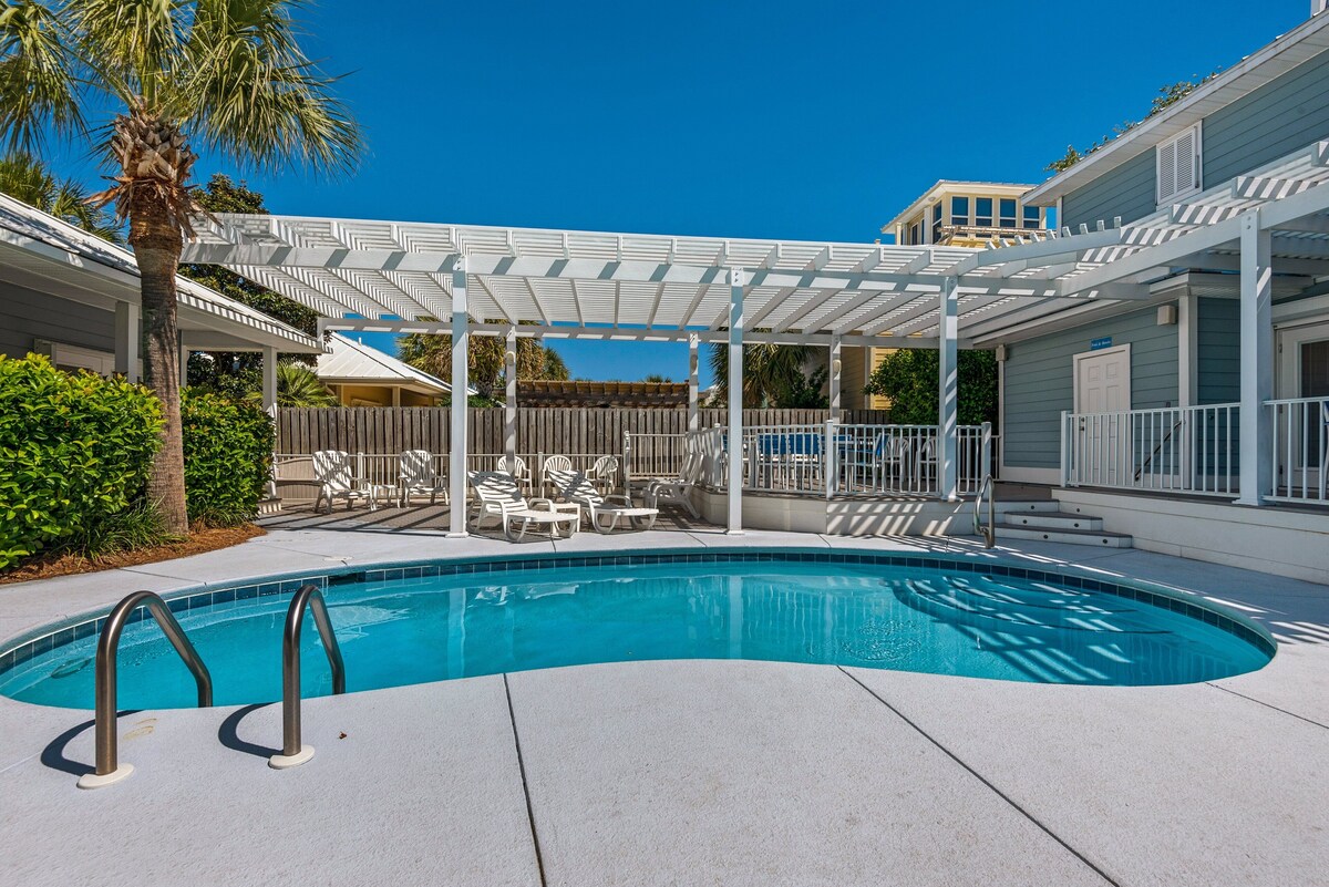Photo 3 of Pet Friendly! 5 BR/5.5 Bath Luxury~Private Pool~Cabana~Steps to Beach