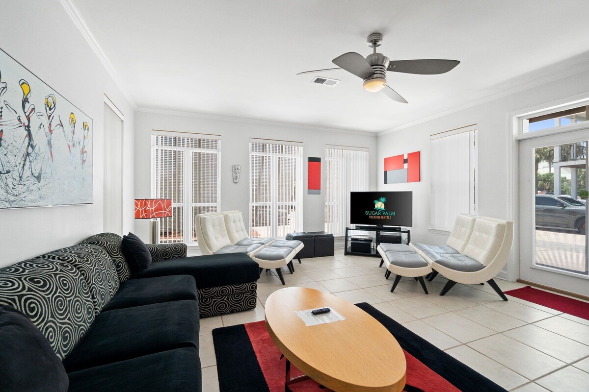 Photo 11 of Pet Friendly! 5 BR/5.5 Bath Luxury~Private Pool~Cabana~Steps to Beach