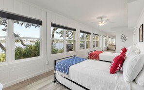 2 bedrooms, iron/ironing board, WiFi, bed sheets - Lakefront Beach Home + Pet Friendly, Grill & Bikes (Santa Rosa Beach)