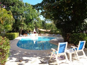 Alberca al aire libre 