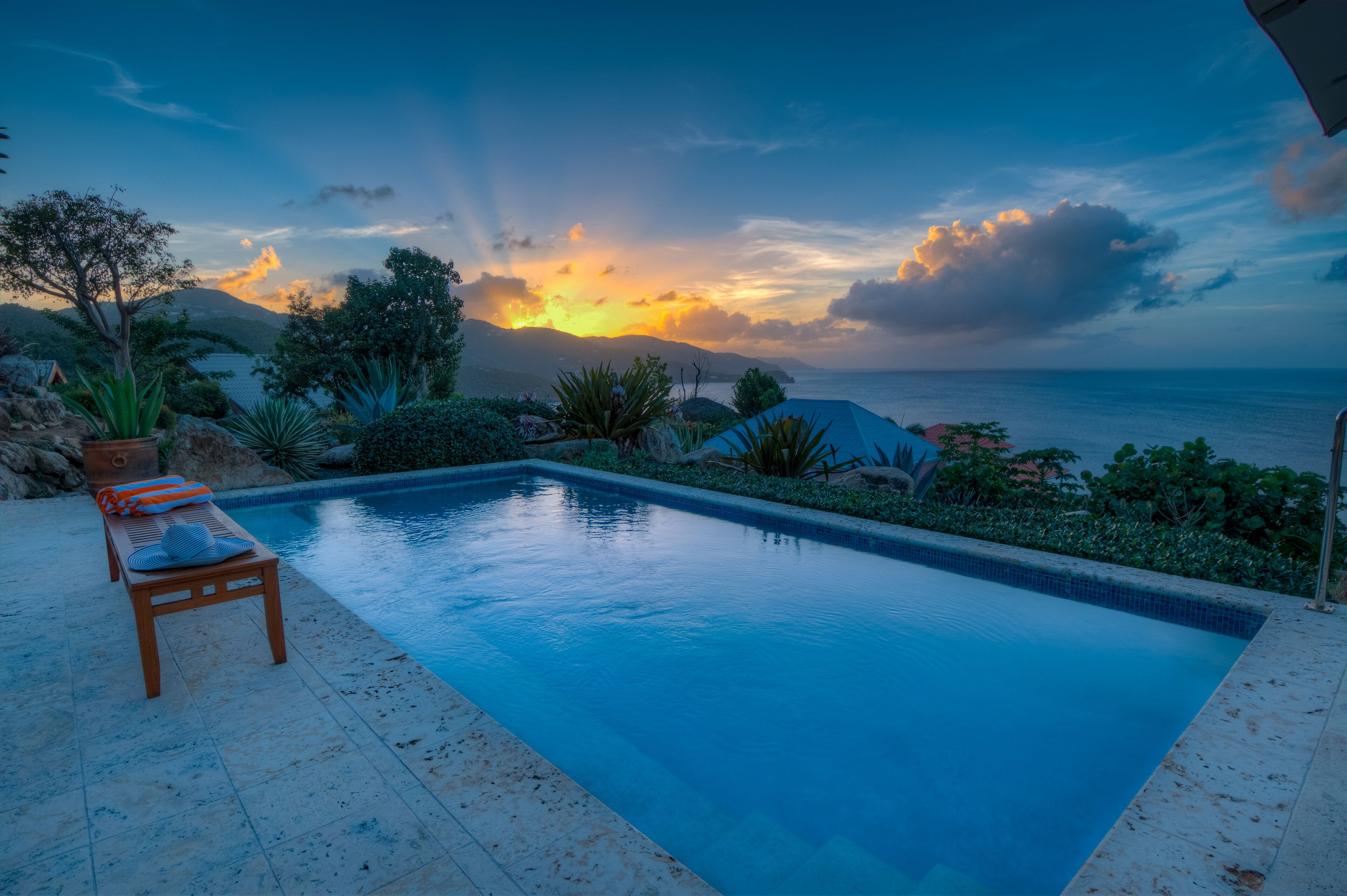 Alberca al aire libre 