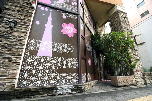 Interior entrance